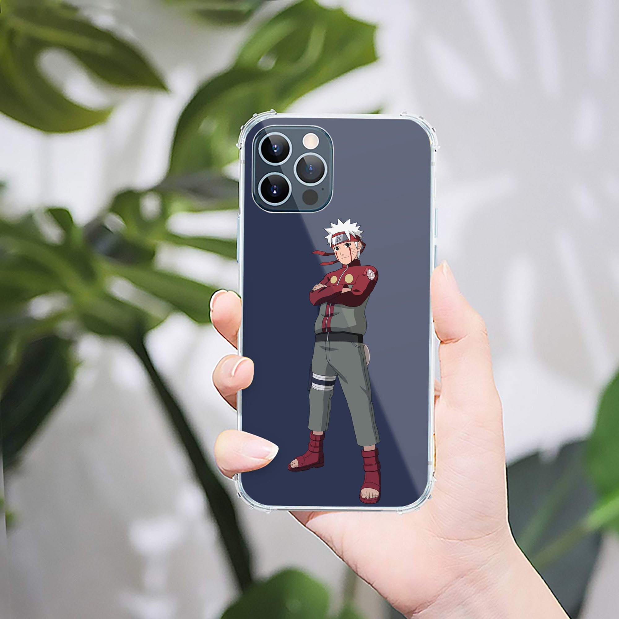 （画像用） NARUTO -ナルト- うずまき ナルト Uzumaki Naruto 【iPhone 12シリーズ対応】透明スマホケース（クリアソフトケース）